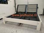 Auping Auronde bed 160 x 200, Auping Auronde 160 x 200 verstelbaar, Verstelbaar, Wit, Tweepersoons