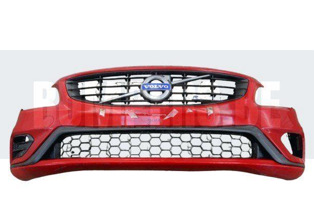Bumper Volvo V60 S60 R-Design 13-18 RDESIGN 31383136 Voorbum, Auto-onderdelen, Carrosserie en Plaatwerk, Bumper, Voor, Gebruikt