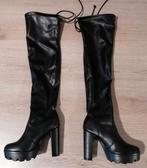 Overknee laarzen, Ophalen of Verzenden, Zo goed als nieuw, Zwart, Hoge laarzen
