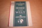Westermann Atlas - Heimat und Welt - 1954, Gelezen, Ophalen of Verzenden, Landkaart, 1800 tot 2000
