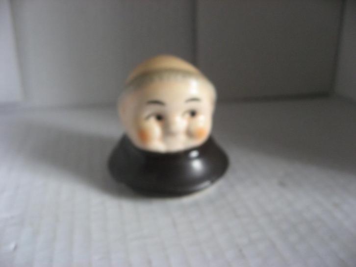 Goebel porselein Pater los dekseltje met hoofdje, Antiek en Kunst, Antiek | Porselein, Ophalen of Verzenden