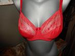 Supermooie bh met 2 slips Dacapo Samba 90e 48, Dacapo, Ophalen of Verzenden, Rood, Setje