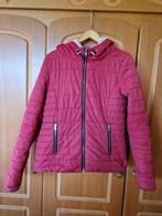 Only Rode Gewatteerde Jas M, Maat 38/40 (M), Only, Ophalen of Verzenden, Gedragen