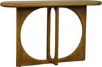 Sidetable tropisch hardhout massief exclusief 140 cm breed
