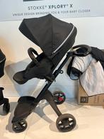 Stokke Xplory X met zitting, reiswieg en regenhoes, Ophalen, Zo goed als nieuw