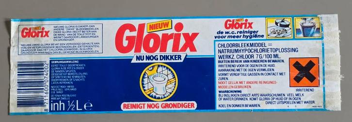 273) ORIGINEEL ETIKET DE FENIX ZWOLLE GLORIX, Verzamelen, Merken en Reclamevoorwerpen, Gebruikt, Verpakking, Ophalen of Verzenden