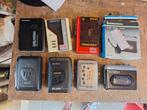Verzameling van 7 vintage walkmans Sony Philips Sanyo 1980's, Audio, Tv en Foto, Walkmans, Discmans en Minidiscspelers, Ophalen of Verzenden