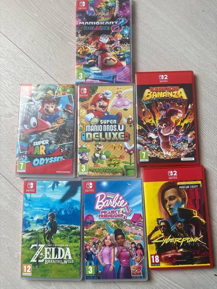 Nintendo Switch Games - Zo Goed Als Nieuw!, Spelcomputers en Games, Games | Nintendo Switch, Zo goed als nieuw, Avontuur en Actie