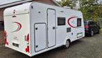 Bürstner Premio 495 TK stapelbed, Mover, Voortent., Caravans en Kamperen, Overige typen, Treinzit, 750 - 1000 kg, Particulier