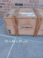 Oude brocante opbergkist, Ophalen of Verzenden