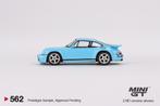 Mini GT 1/64 - Ruf CTR Anniversary himmelblau Mgt196, Verzenden, Nieuw, Auto