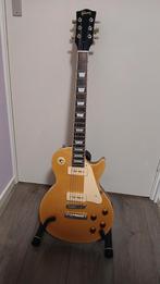 Harley Benton Les Paul Goldtop P90, Ophalen, Gebruikt, Solid body, Gibson