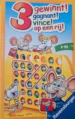 3 Op Een Rij! Ravensburger Reisspel, Ophalen, Zo goed als nieuw, Ravensburger, Een of twee spelers