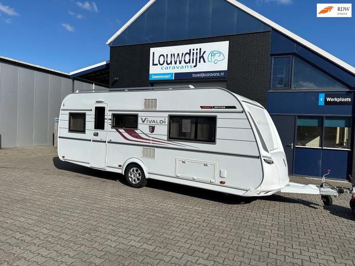 TABBERT Vivaldi 560 TD ’18 (Fransbed, Rondzit), Caravans en Kamperen, Caravans, Bedrijf, tot en met 4, 1500 - 2000 kg, Rondzit