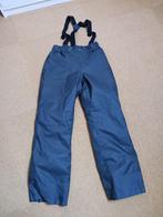 skibroek salopette wedze donkergrijs maat 146, Ophalen of Verzenden, Gebruikt, Kleding, Overige merken