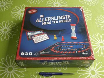 Nieuw in seal: De allerslimste mens ter wereld - bordspel beschikbaar voor biedingen
