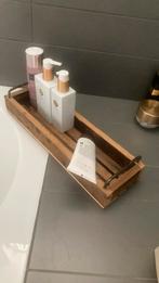 Oud houten rekje voor badkamer of keuken, Huis en Inrichting, Woonaccessoires | Wandplanken en Boekenplanken, Ophalen of Verzenden