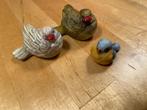 Pasen 3 x aardewerk vogeltjes, Ophalen of Verzenden, Zo goed als nieuw