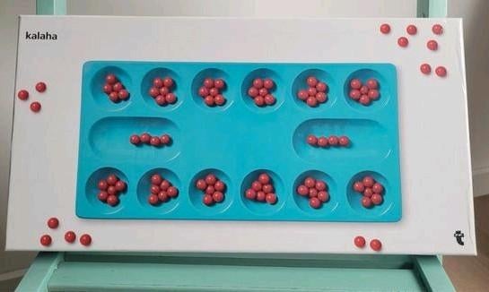 Nieuw Kalaha bordspel met balletjes, Ophalen of Verzenden