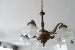 Antieke hanglamp kroonluchter met 5 lampen. 87 Cm., Antiek en Kunst, Antiek | Lampen, Ophalen