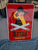 Emaille reclamebord belga, Ophalen, Zo goed als nieuw, Reclamebord