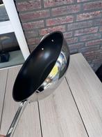 IKEA 365+ Wokpan 32cm - goede staat, Inductieplaat, Ophalen of Verzenden, Zo goed als nieuw, Rvs