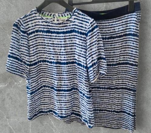 ✨️KORTING‼️ STREET ONE Set - Maat 40 - Nieuwstaat✨️, Kleding | Dames, Jurken, Zo goed als nieuw, Maat 38/40 (M), Blauw, Knielengte