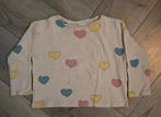 Zara shirt met lange mouwen maat 86 met hartjes, Kinderen en Baby's, Babykleding | Overige, Ophalen of Verzenden, Gebruikt, Zara