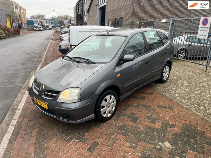 Nissan Almera Tino 1.8 Visia! Airco!, Auto's, Nissan, Bedrijf, Te koop, Almera Tino, ABS, Achteruitrijcamera, Airbags, Airconditioning