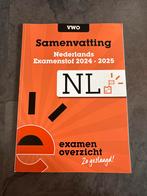 Samenvatting Nederlands VWO, Ophalen of Verzenden, Nieuw, VWO, Nederlands