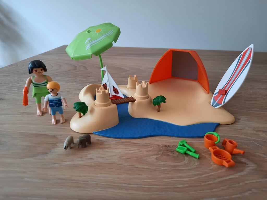 Playmobil Strandvakantie set 4149, Ophalen of Verzenden, Zo goed als nieuw, Complete set