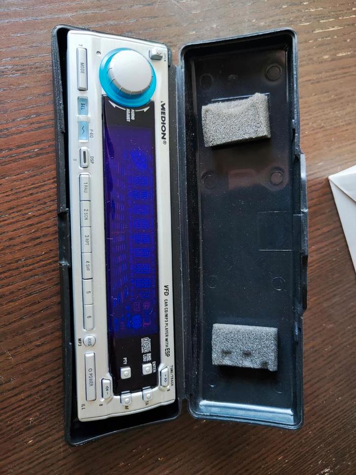 Medion MD 4631 RDS Autoradio CD/MP3 Speler, Auto diversen, Autoradio's, Gebruikt, Ophalen of Verzenden