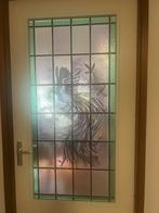 Glas in lood deuren, Ophalen of Verzenden, Glas, Binnendeur, 200 tot 215 cm