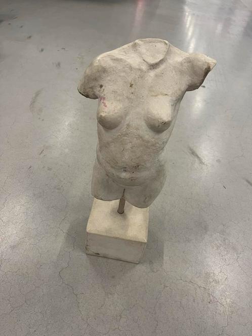 Gipsen Torso Beeld, Antiek en Kunst, Kunst | Beelden en Houtsnijwerken, Ophalen