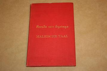 Maleische Taal - Roorda van Eysinga - Circa 1880 !! beschikbaar voor biedingen