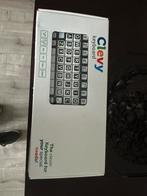 Clevy keyboard, contrast toetsenbord., Computers en Software, Toetsenborden, Ophalen, Zo goed als nieuw, Bedraad