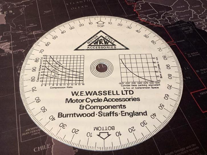 W.E. Wassell Motorfiets gradenboog, v, Antiek en Kunst, Antiek | Gereedschap en Instrumenten, Verzenden