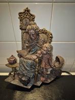 Vintage  wandbeeld decoratie polystone, Antiek en Kunst, Ophalen of Verzenden
