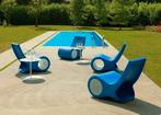 Fish chair van cappellini, Kunststof, Blauw, Ophalen of Verzenden, Eén