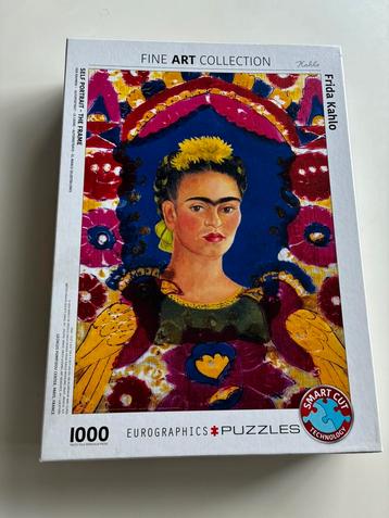 Puzzel | 1000 stukjes | The Frame by Frida Kahlo beschikbaar voor biedingen