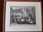 gravure Bernard Picard, 1722 le FEU SACRÉ incas, Antiek en Kunst, Ophalen