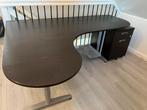 Bureau galant IKEA hoekbureau ladekastje, Huis en Inrichting, Ophalen, Gebruikt