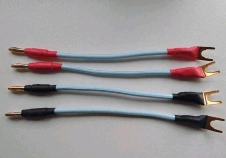 Supra Classic 4 jumpers, bruggetjes, Audio, Tv en Foto, Audiokabels en Televisiekabels, Zo goed als nieuw, Luidsprekerkabel, Verzenden