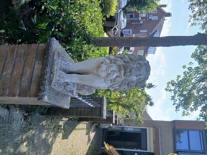 Betonen bloembakken, Tuin en Terras, Tuinvazen, Gebruikt, Ophalen