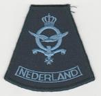 Schouderembleem Koninklijke Luchtmacht KLu, Embleem of Badge, Nederland, Luchtmacht, Ophalen of Verzenden
