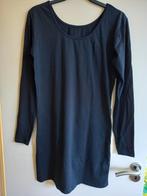 Zwart extra lang shirt, tuniek xl, 44-46, stretch katoen95%,, Ophalen of Verzenden, Nieuw, Zwart, Shirt of Top