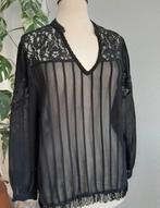 Blouse Jane Norman, Ophalen of Verzenden, Zo goed als nieuw, Maat 38/40 (M), Zwart