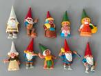 10 David de Kabouter figuurtjes /poppetjes, Verzamelen, Ophalen of Verzenden, Gebruikt