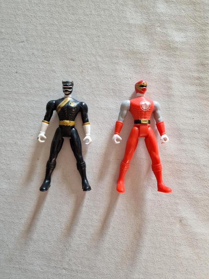 Lot kavel 2 vintage 2001/2003 bandai namco figuren vintage, Kinderen en Baby's, Speelgoed | Actiefiguren, Ophalen of Verzenden