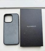 Alcanside iPhone 15 Pro Max case Nardo Gray Alcantara Nieuw, Ophalen of Verzenden, Nieuw, Hoesje of Tasje